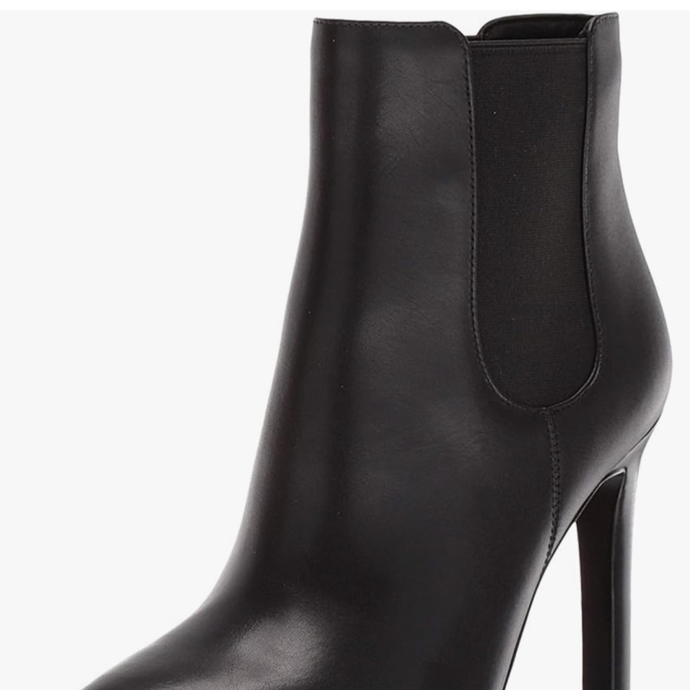 Michael Kors Sleek Black Ankle Booties